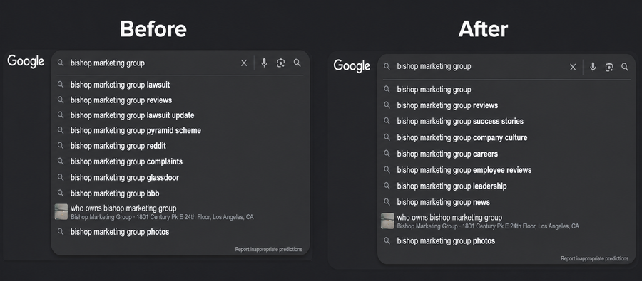 Auto Complete Fix for Search Engines