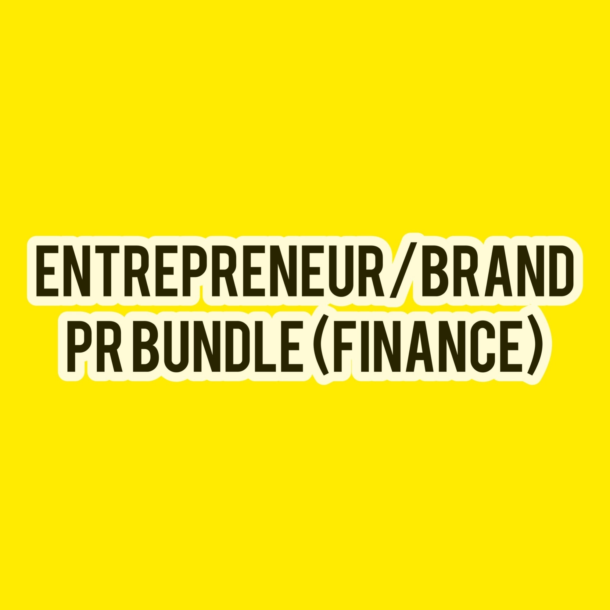BUNDLE 1 - ENTREPRENEUR BUNDLE (BRANDS OK)