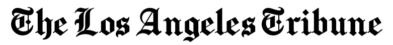 Los Angeles Tribune Feature Story (LA Tribune) (V)